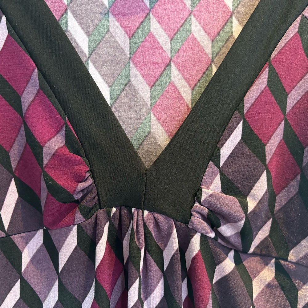 Purple Patterned Top - Picture 2 of 7